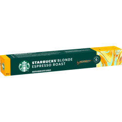 Starbucks Blonde Espresso Roast by Nespresso 10ST 53g