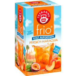 Teekanne Frio Pfirsich-Maracuja 18ST 45g