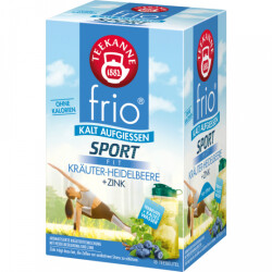 Teekanne Frio Kr&auml;uter Heidelbeere 18ST 45g