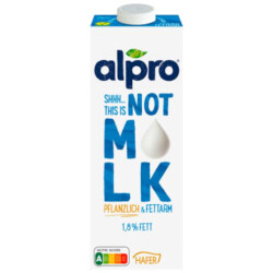 Alpro Haferdrink This is not Milk fettarm 1l