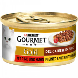 Gourmet Gold Duo in Tomate Rind&Huhn...