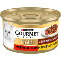 Gourmet Gold Duo in Tomate Rind&Huhn...