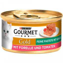 Gourmet Gold Forelle Katzennassnahrung 85g