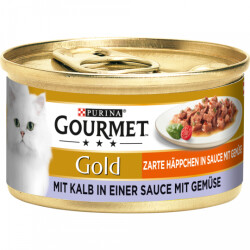 Gourmet Gold Leckerbissen in Sauce Kalb&Gemüse...