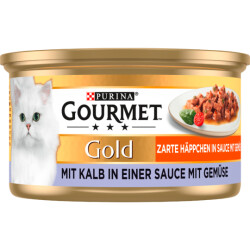 Gourmet Gold Leckerbissen in Sauce Kalb&Gemüse...