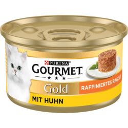 Gourmet Gold Ragout Raffinesse Huhn Katzennassnahrung 85g