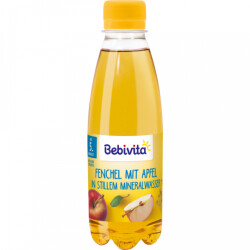 Bio Bebivita Fenchel mit Apfel in stillem Mineralwasser...
