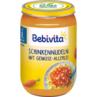 Bio Bebivita Menü Schinkennudeln mit...