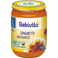 Bio Bebivita Menü Spaghetti Bolognese ab dem 5.Monat...