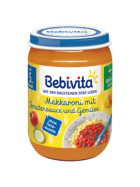 Bio Bebivita Menü Makkaroni mit Tomatensauce und Gemüse ab 5.Monat 190g