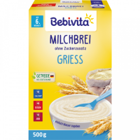 Bebivita Milchbrei Grieß ab 6.Monat 500g