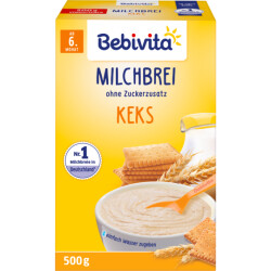 Bebivita Milchbrei Keks ab 6.Monat 500g