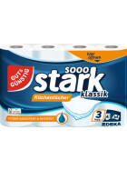 Gut & Günstig Küchentücher Hybrid 3-lagig 4x64BL