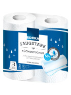 EDEKA Küchentücher extra saugstark TAD 3lagig 2x70Blatt