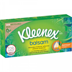 Kleenex Balsam Taschent&uuml;cher Box 4-lagig 56ST