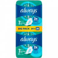 Always Ultra Normal mit Flügeln Damenbinden BigPack...