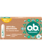 o.b.Organic Bio Tampon normal 16ST