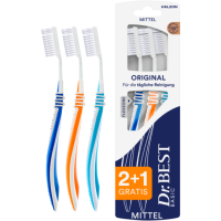 Dr.Best Zahnbürste Classic mittel 2+1ST