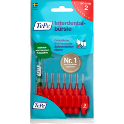 TePe Original Interdentalbrush 0,5mm rot
