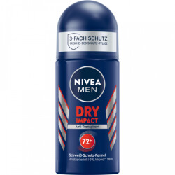Nivea Men Deo Roll-On Dry Impact Anti-Transpirant 50ml