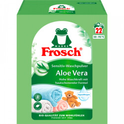 Frosch Waschpulver Sensitive Aloe Vera 1,45kg 22WL