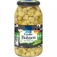 EDEKA große Bohnen weiße Kerne 660g