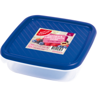 Gut & Günstig Frischhaltedose blau 1l