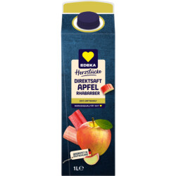 EDEKA Heimische Früchte Apfel/Rhabarber Direktsaft 1l