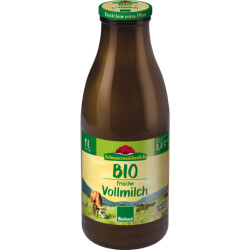 Bio Schwarzwaldmilch Frischmilch 3,8% 1l MW