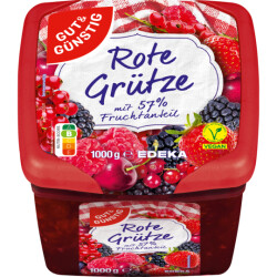 Gut & Günstig Rote Grütze 1000g