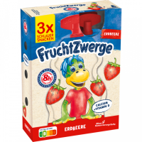 Fruchtzwerge für unterwegs Erdbeer 3x70g