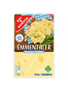Gut & Günstig Emmentaler Scheiben 45% 250g