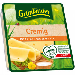 Gr&uuml;nl&auml;nder Scheiben Cremig 53% Rahmstufe 120g