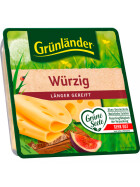 Grünländer Scheiben Würzig 48% Vollfettstufe 120g