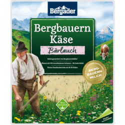 Bergader Bergbauern K&auml;se B&auml;rlauch 48%...