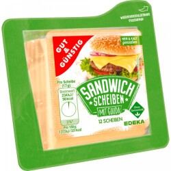 Gut & Günstig Sandwich Gouda 45% 200g