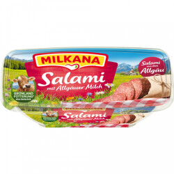 Milkana Frischeschale Salami 57% Rahmstufe 190g