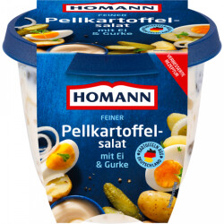 Homann Pellkartoffelsalat Ei &amp; Gurke 200g