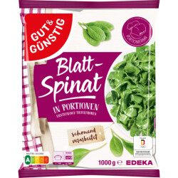 Gut & Günstig Blattspinat 1000g