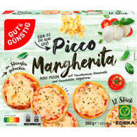 Gut & Günstig Mini Pizza Margherita 12x30g