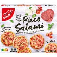 Gut & Günstig Mini Pizza Salami 12x30g