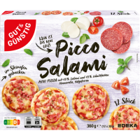 Gut & Günstig Mini Pizza Salami 12x30g