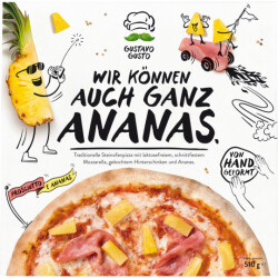 Gustavo Gusto Steinofenpizza Hawaii 510g