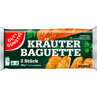 Gut & Günstig Kräuterbutterbaguette 2ST 350g