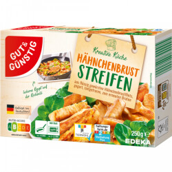 Gut & Günstig Hähnchenbruststreifen 250g  QS