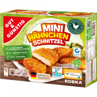 Gut & Günstig Mini Hähnchen Schnitzel 500g  QS