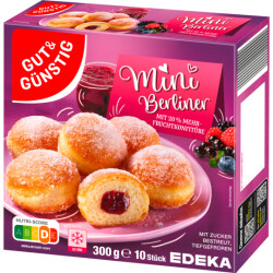 Gut & Günstig Mini Berliner 10ST 300g