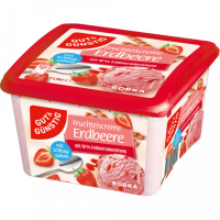 Gut & Günstig Premium Eiscreme Erdbeere 1l