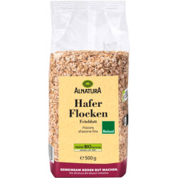Bio Alnatura Haferflocken Feinblatt 500g