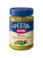 Barilla Pesto Rustico Basilico e Olive 200g